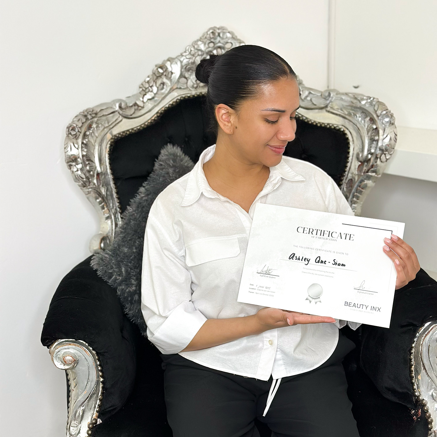 Beauty Inx cursist resultaat